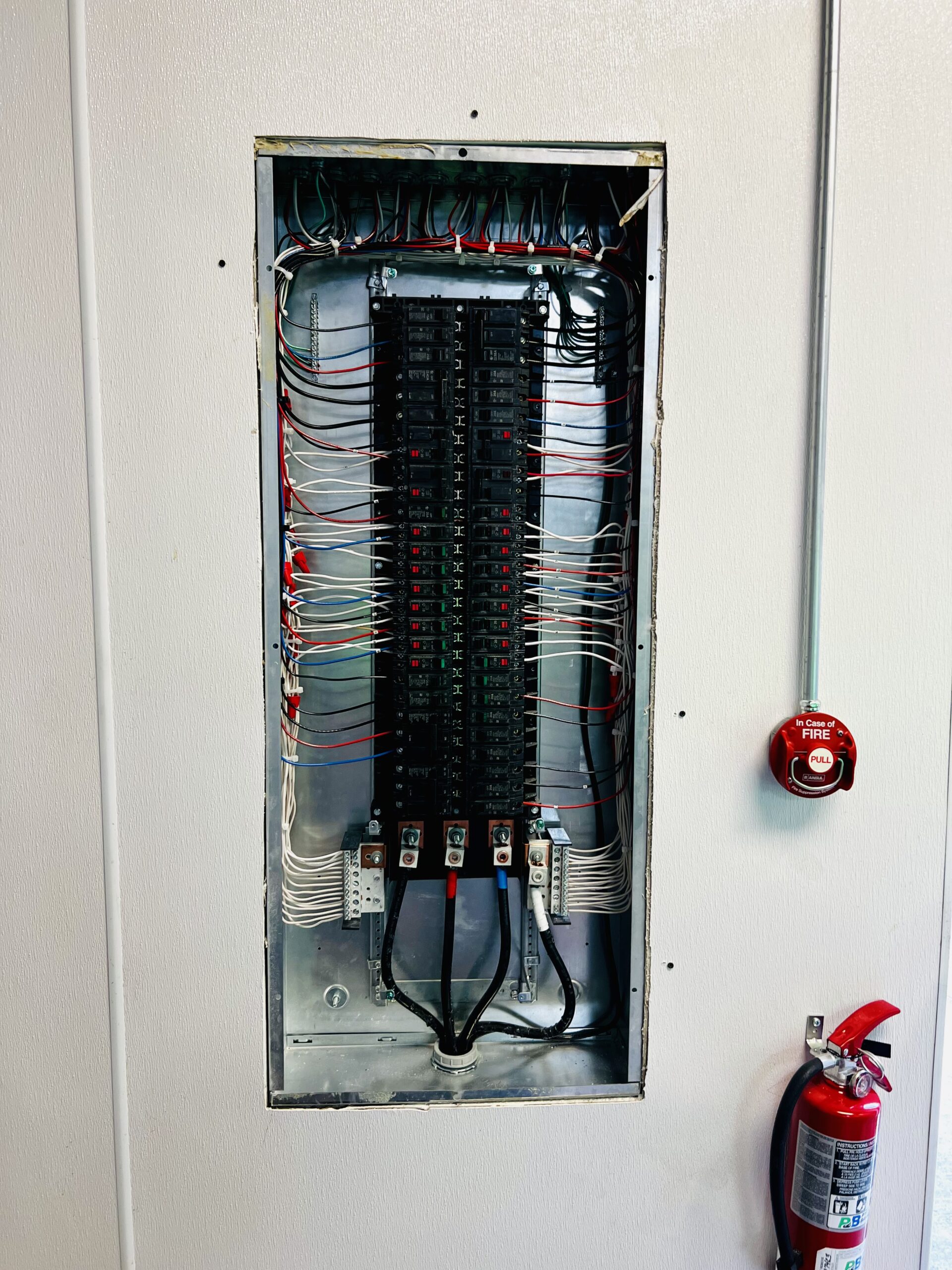 Electrical panel installation
