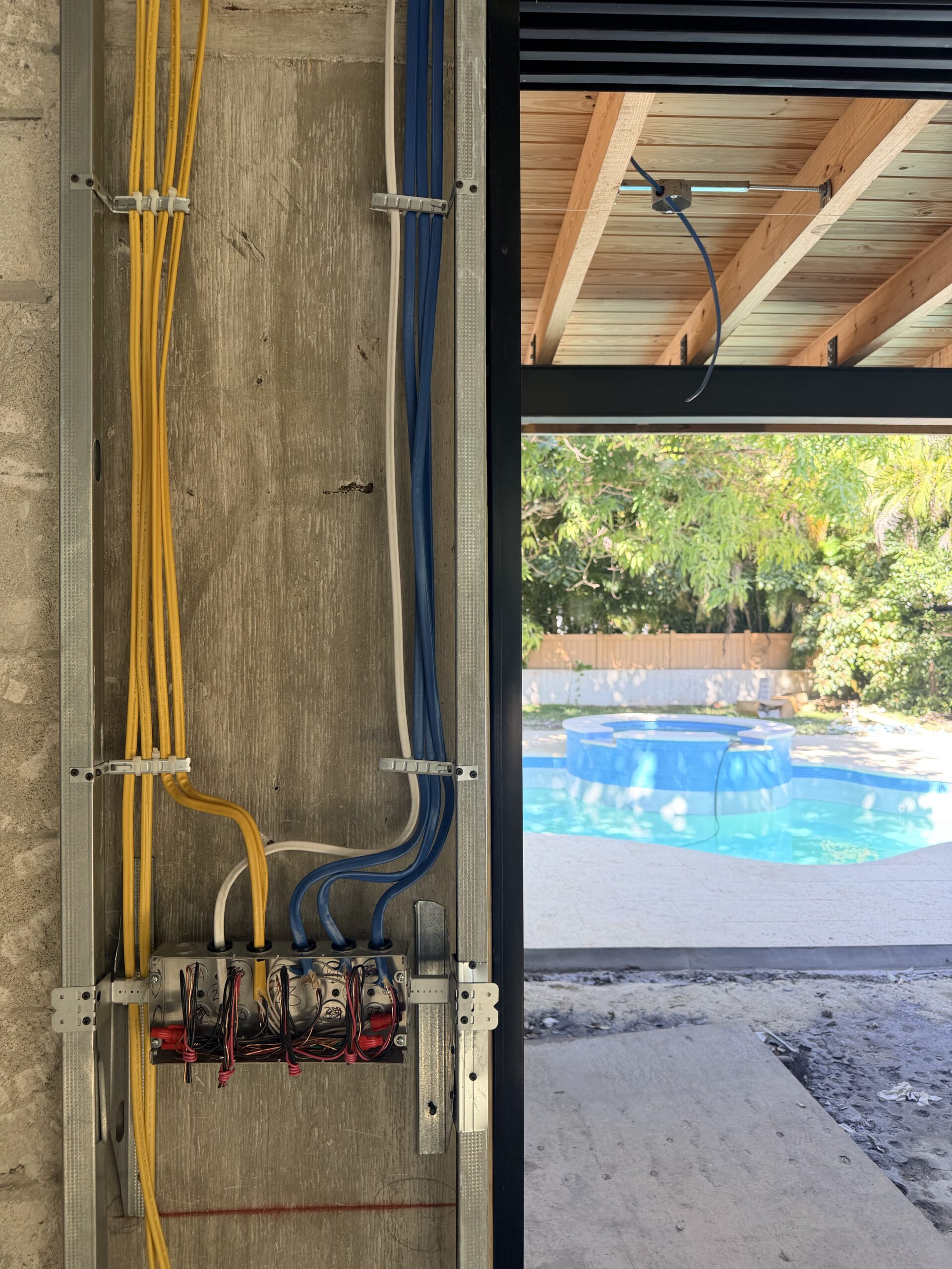 Rough-in installation